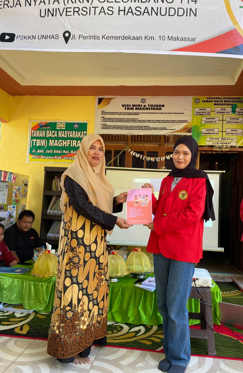 Akhiri Pengabdian, Mahasiswa KKNT-L Unhas, Gelar Seminar Hasil dan Ramah Tamah di TBM Maghfirah, Jeneponto. 2 IMG 20250816 WA0029