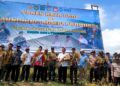 Panen Raya Padi dan Launching Kompi Produksi Kodim 0601/Pandeglang Dukung Swasembada Pangan Nasional