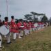 Paskibraka dan Drumband SMAN 1 Pacar Tampil Prima, Perayaan HUT ke-80 RI di Kampung Mawe Berlangsung Menggelegar