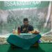 KH. Mudhafir pengisi tausiyah "Moderasi Beragama" pada malam perpisahan mahasiswa KKN Moderasi Beragama Posko 07 UIN Walisongo pada Selasa, (26/8).