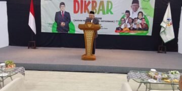 KH Ma’ruf Amin/Membuka Pendidikan Instruktur Kaderisasi Tingkat Pertama DPP Berani 2025 (Sumber: Dokpri)