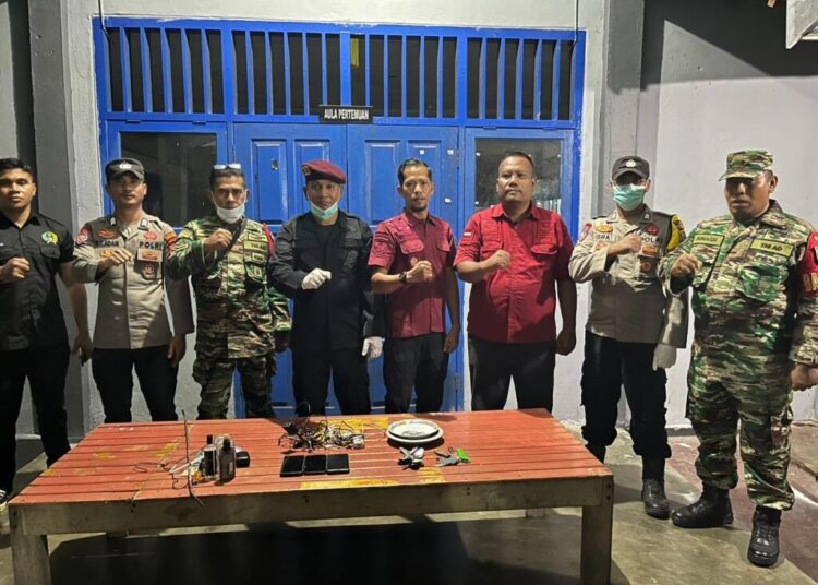 Jajaran Lapas Ternate dan Aparat TNI-POLRI