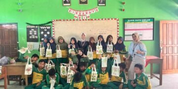 foto bersama eco print