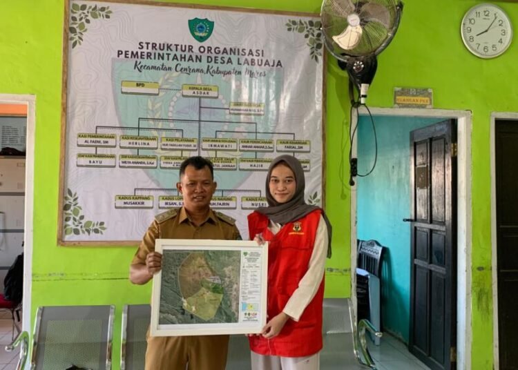 Mahasiswa KKN Unhas Perbarui Peta Administrasi Desa dan Pemekaran Dusun di Desa Labuaja 46 Peta