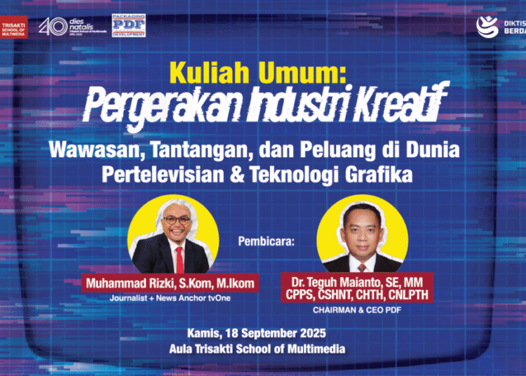 Trisakti Multimedia Kupas Tuntas Industri Kreatif: Wawasan, Tantangan, dan Peluang Melalui Kuliah Umum 46 Asset 1
