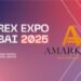 Forex Expo Dubai 2025, 6–7 Oktober di Dubai World Trade Centre, menampilkan logo AMarkets sebagai Diamond Sponsor broker forex terpercaya.