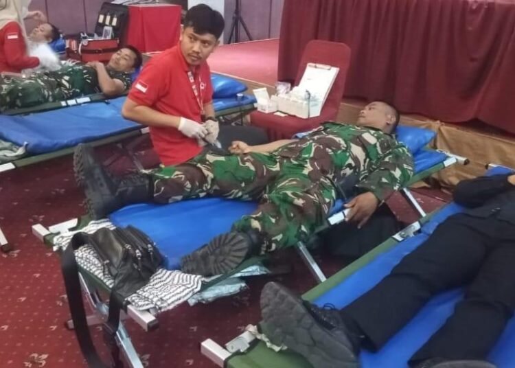 Kodim 0601/Pandeglang Laksanakan Kegiatan Donor Darah dalam Rangka HUT Ke-80 Palang Merah Indonesia 46 Donor Darah dalam rangka HUT Ke 80 Palang Merah Indonesia