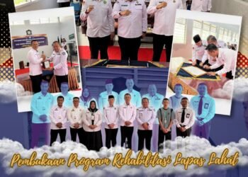 pembukaan rehab lapas lahat