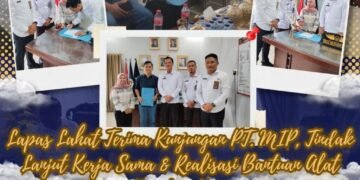 kunjungan PT MIP Ke Lapas Lahat
