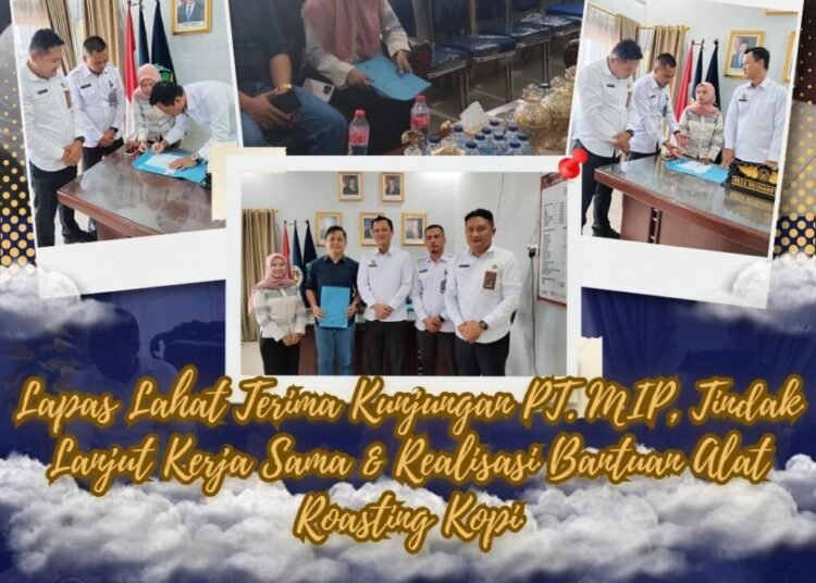 kunjungan PT MIP Ke Lapas Lahat