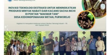 Sebuah kolaborasi antara Institut Teknologi Bandung (ITB), Yayasan Nyala, dan kelompok tani "Makmur Tani" untuk transformasi pertanian di Purworejo melalui pengolahan biji kacang Sacha Inchi menjadi minyak nabati bernilai tambah.