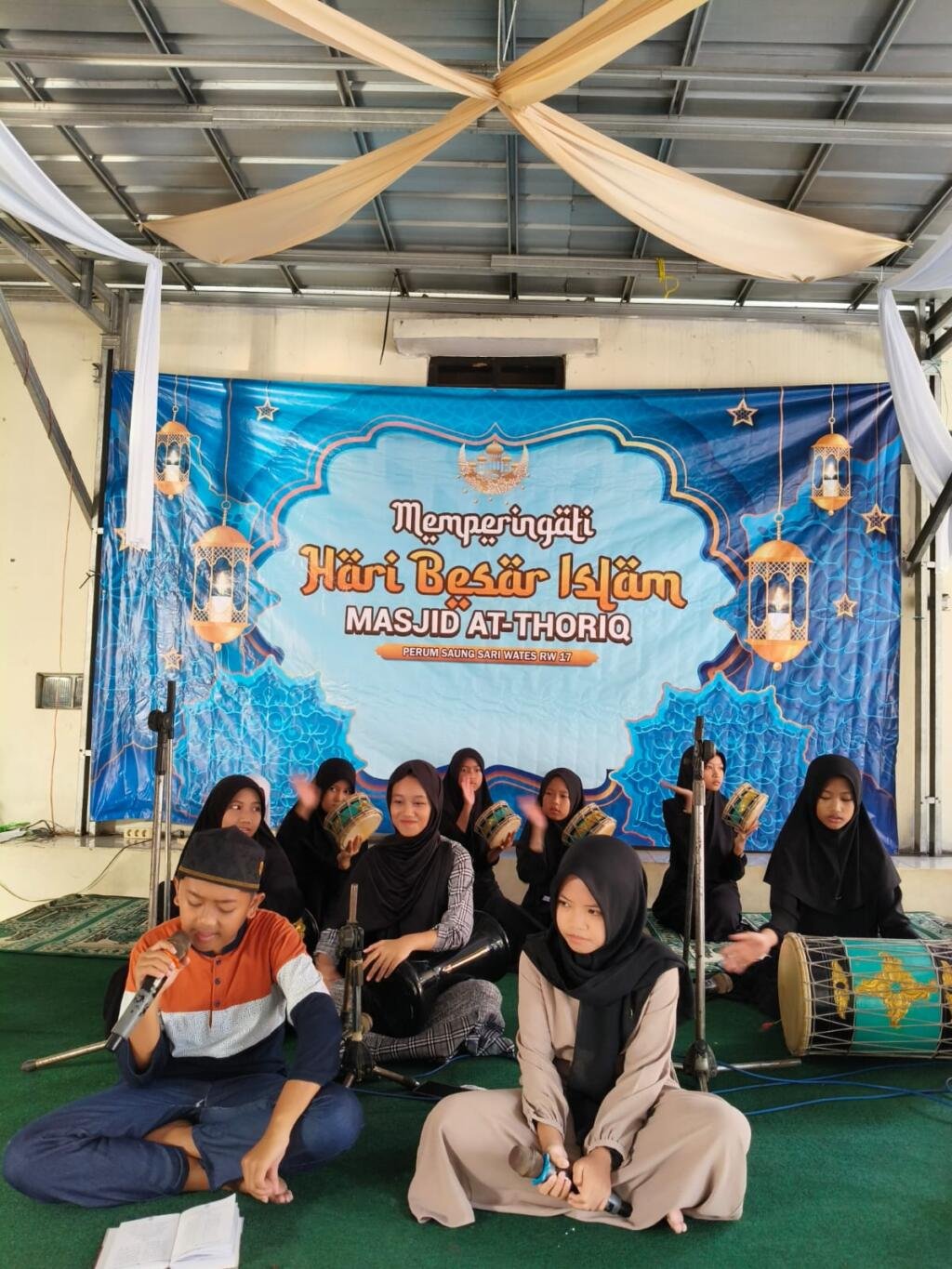 Kiai Nuris: Warga Perum Saung Sari Wates Mari Bersholawat 48 IMG 20250907 WA0030