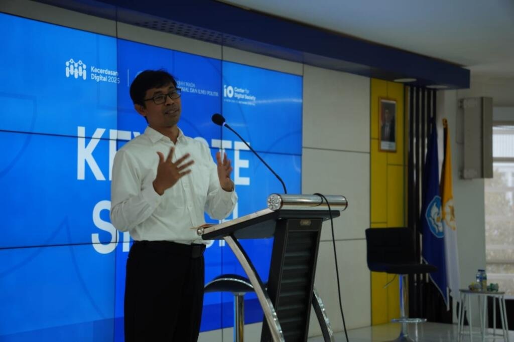 Dekan Fisipol UGM, Dr. Wawan Mas’udi dalam sambutannya (Doc : CfDS)