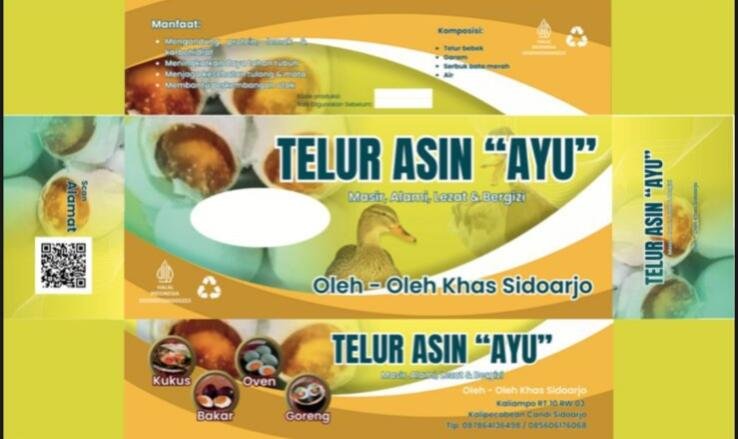 Mahasiswa Umsida KKN-T 13 Umsida Ciptakan Kemasan Telur Asin Ramah Lingkungan 2 IMG 20250915 191228