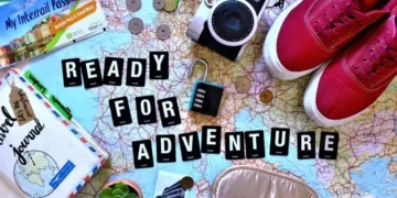 Ilustrasi Traveling Gen Z 1838049612