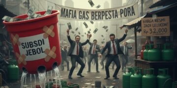 Elpiji Jakarta: Harga Resmi Jadi Lelucon, Subsidi Jebol untuk Tambal Ember Bocor, dan Mafia Gas Berpesta Pora