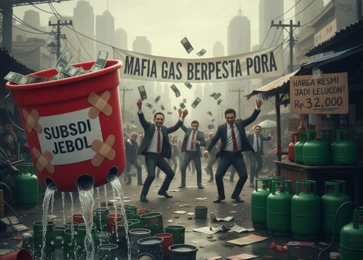 Elpiji Jakarta: Harga Resmi Jadi Lelucon, Subsidi Jebol untuk Tambal Ember Bocor, dan Mafia Gas Berpesta Pora