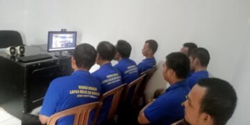 Warga Binaan Lapas Kelas IIA Bengkulu mengikuti Kelas Moralitas secara daring bersama Yayasan Pelatihan Moralitas Budi Pekerti Bangsa Indonesia (YPMBPBI).