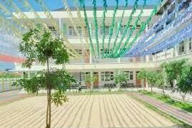 Gedung sd mica dari lantai 2