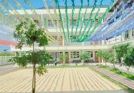 Gedung sd mica dari lantai 2