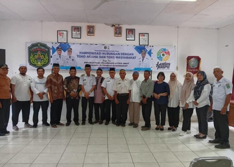 Sinergi KUA Malili dan Pemerintah Daerah, Kecamatan Malili Gelar Acara Penguatan Toleransi Beragama 46 harmoni tokoh agama 10092025