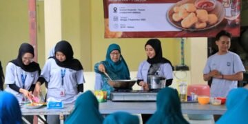 Gambar 1 : Keterlibatan Anggota PKK dalam Sosialisasi dan Praktik Pembuatan Nugget Lele