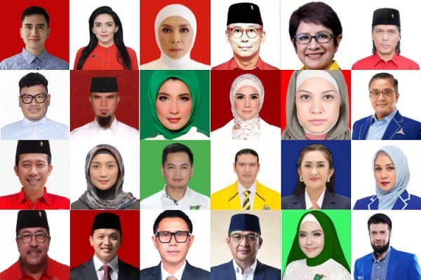 24 artis yang resmi ditetapkan menjadi anggota DPR RI oleh KPU periode 2024 2029 3343747464 1