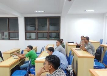 Mahasiswa Ilmu Komunikasi Melakukan Produksi Video dalam Kegiatan Perkuliahan Hybrid Program Studi S2 MIST 46 BE
