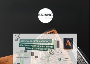 Broker Forex AMarkets Umumkan Kolaborasi Strategis dengan Bajang Kemangi Trader, Dorong Edukasi dan Transparansi bagi Trader Indonesia 46 Kolaborasi antara broker forex AMarkets dan Bajang Kemangi Trader, menampilkan visual bertema gedung pencakar langit dengan tulisan “Review Broker AMarkets: Apakah Ini Akan Menjadi Broker Terbaik Tahun 2025?