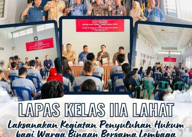 Lapas Kelas IIA Lahat Gandeng LBH Lahat untuk Penyuluhan dan Pemenuhan Hak Hukum Warga Binaan 46 penyuluhan bantuan hukum