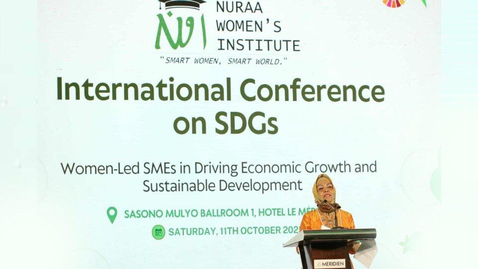 Nuraa Women’s Institute saat menggelar Konferensi Internasional. (Dok. Istimewa)