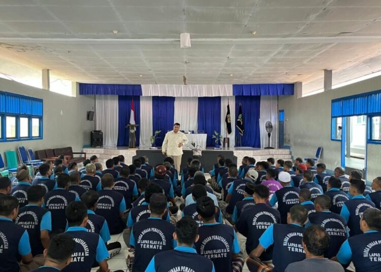 Implementasi P5HAM Menggema di Lapas Ternate, Irjen Kemenham Ajak Warga Binaan Junjung Nilai Kemanusiaan 46 Lapas Ternate