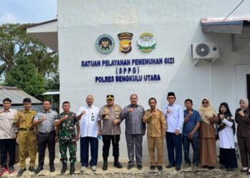 Lapas Arga Makmur Hadiri Peninjauan Dapur SPPG Makan Bergizi Gratis Polres Bengkulu Utara 46 SPPG Makan Bergizi Gratis