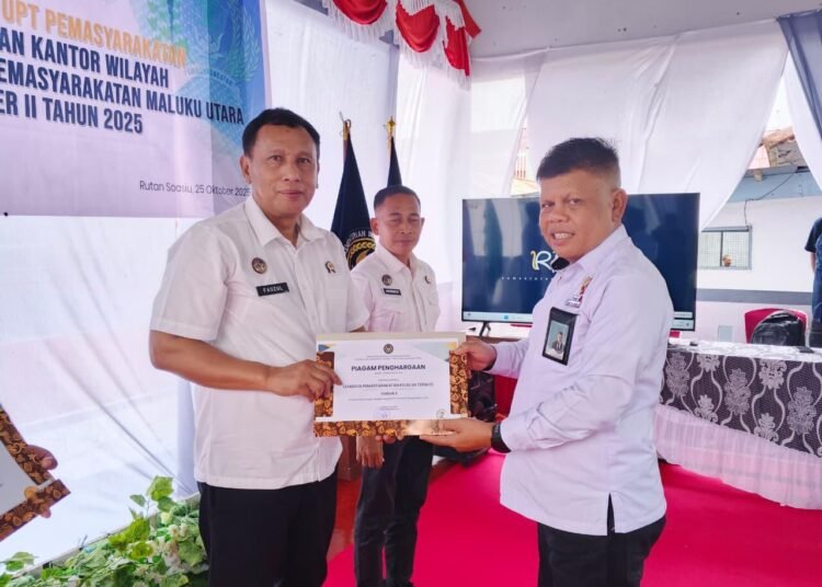 Lapas Ternate Sabet Predikat Humas Terbaik dan Terbaik II Kebersihan Lingkungan Tahun 2025 46 Lapas Ternate