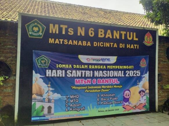 Semarak Lomba Hari Santri di MTsN 6 Bantul: Wujudkan Santri Berprestasi dan Berakhlak Mulia 46 MTsN 6 Bantul
