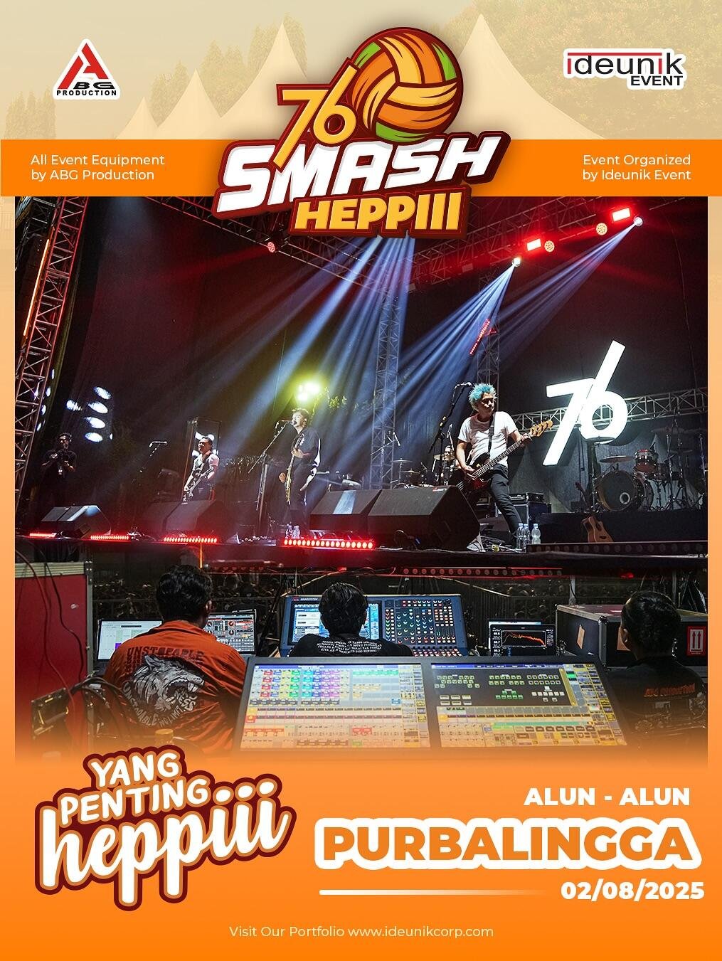 76 SMASH HEPPIII Sukses Besar di Alun-Alun, Bukti Keandalan Event Organizer Purbalingga 47 Gelaran turnamen voli 76 SMASH HEPPIII sukses digelar di Alun Alun Purbalingga pada 2 Agustus 20 6