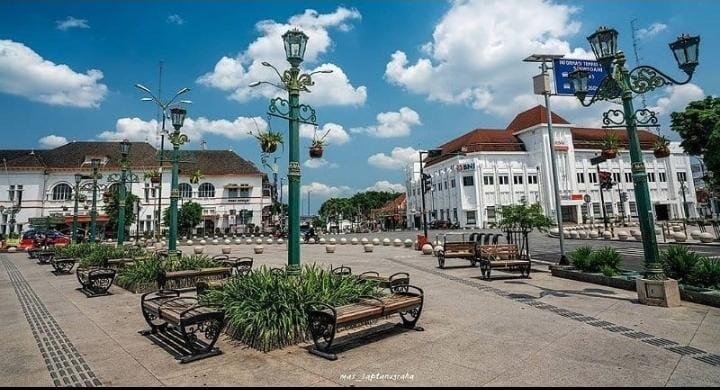 Ribuan warga akan menikmati suasana Malioboro yang ditutup total untuk kendaraan bermotor pada peringatan HUT ke-269 Kota Yogyakarta, Selasa (7/10/2025). (Foto Yusuf)