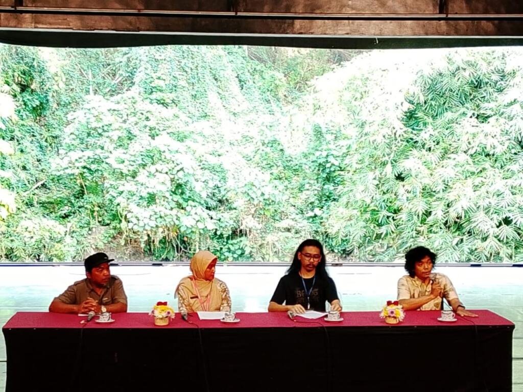 Salah satu sesi tanya jawab Bedog Arts Fest 2025 (Foto Yusuf)
