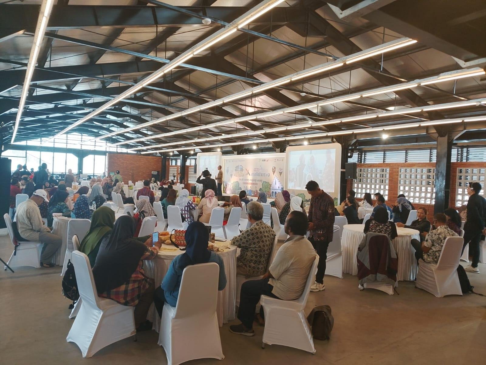 Talkshow bersama perbankan dengan peserta dari UMKM di Yogyakarta (Foto Yusuf)