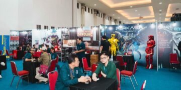 Saat pitching di JAFF Market 2024 (Doc. JAFF Market)