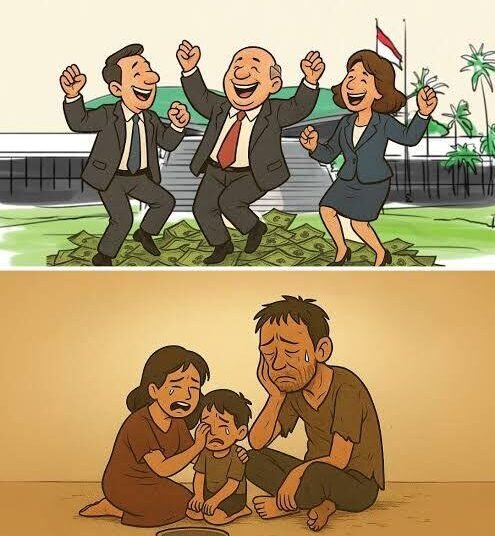 Hilangnya Moral Pejabat Publik Dalam ber Etika 46 Pejabat Semakin Kaya, Rakyat Kian Menanggung Beban (ilustrasi foto dari IG; jebolsport)