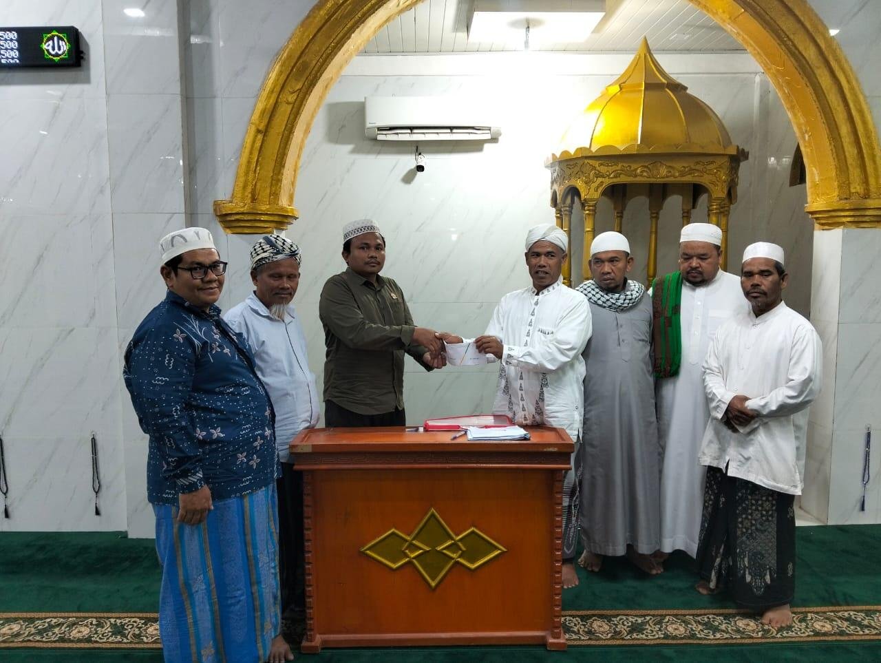 BAZNAS Berikan Sentuhan Bantuan untuk Pengembangan Mesjid di Mandailing Natal 48 BAZNAS