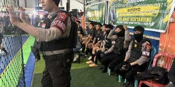 Polisi Barru Buktikan Dedikasi, Hadir Saat Warga Terlelap 28 Polisi Barru Patroli Keliling