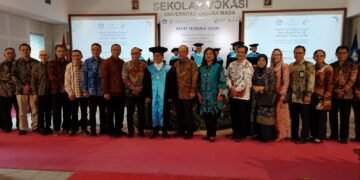 Rapat Terbuka Senat Sekolah Vokasi UGM dalam Dies Natalis ke 16 (Foto Yusuf)