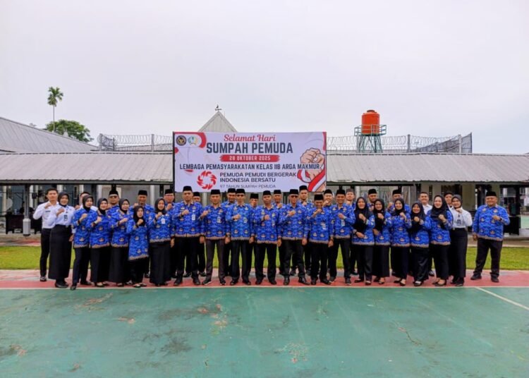 Lapas Kelas IIB Arga Makmur Gelar Upacara Peringatan Hari Sumpah Pemuda ke-97 Tahun 2025 46 IMG 20251028 WA0091