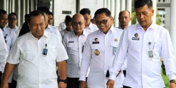 Lembaga Pemasyarakatan (Lapas) Kelas IIA Bengkulu menerima kunjungan kerja dari Inspektur Wilayah I Inspektorat Jenderal Kementerian Imigrasi dan Pemasyarakatan Republik Indonesia, Dr. Iwan Santoso, S.H., M.Si. Kunjungan ini turut didampingi oleh Kepala Kantor Wilayah Direktorat Jenderal Pemasyarakatan Bengkulu, Haposan Silalahi, serta Kepala Kantor Wilayah Direktorat Jenderal Imigrasi Bengkulu, Victor Manurung.