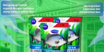 Bio-Jutawan Fish Feed bukan hanya pakan ikan, tetapi solusi cerdas dari mahasiswa untuk ketahanan pangan dan kelestarian lingkungan. Mari dukung produk lokal karya anak bangsa. Murah, Sehat, dan Alami! Menghadirkan solusi pakan ikan ramah lingkungan, sehat, dan terjangkau! Produk ini bukan hanya mendaur ulang limbah organik menjadi pakan ikan bernutrisi tinggi, tapi juga membantu petani ikan kecil dan menengah meningkatkan produktivitas mereka. 💡 Keunggulan Bio-Jutawan Fish Feed: ✅ Tanpa bahan kimia ✅ Mengandung antibakteri & antioksidan alami ✅ Ramah lingkungan ✅ Harga bersahabat ✅ Sudah tersedia dalam ukuran 1kg, 5kg, dan 10kg 🧑‍🔬 Karya mahasiswa UMSU: Dimas Aditia, Fitri Khairunnisa, Putri Rahayu, Nur Hayati, Nurhalimah