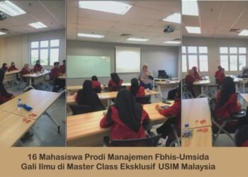 Menuju Pemasar Digital Kelas Dunia: 16 Mahasiswa Manajemen Umsida Gali Ilmu di Master Class Eksklusif USIM Malaysia 47 MASTER CLAS