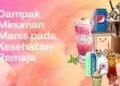 Merah dan Kuning Modern Presentasi Bahaya Fast Food