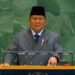 Presiden Prabowo Subianto sampaikan pidato di KTT PBB soal Palestina (Dok. Situs PBB)